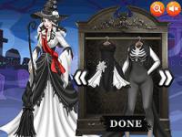 Jeu mobile Black and white halloween