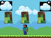 Jeu mobile Cup and minecraft
