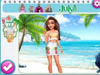 Jeu mobile Year round fashionista curly