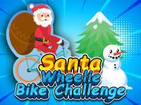 Jeu mobile Santa wheelie bike challenge