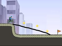 Jeu mobile Draw the bike bridge