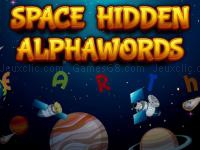 Jeu mobile Space hidden alphawords