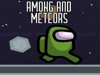 Jeu mobile Among and meteors