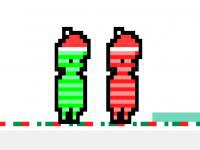 Jeu mobile Red and green christmas