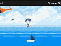 Jeu mobile Dangerous parachute