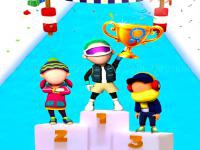 Jeu mobile Fun race on ice