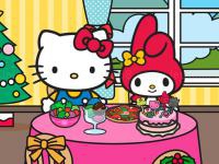 Jeu mobile Hello kitty and friends xmas dinner