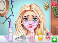 From messy to #glam: x-mas party makeover