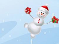 Jeu mobile Snow man balance