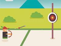 Jeu mobile Little archer