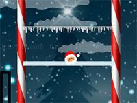 Santa claus jumping