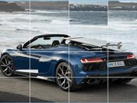 Audi r8 v10 rwd spyder slide
