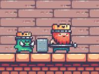 Jeu mobile Thor king pig 2
