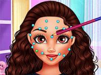 Jeu mobile Besties face painting artist