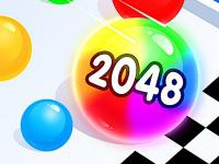 Jeu mobile Ball merge 2048
