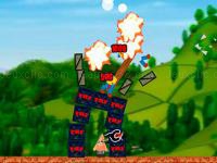 Jeu mobile Destroy the village