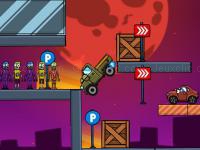 Jeu mobile Cars vs zombies