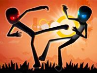 Jeu mobile Stick duel: shadow fight