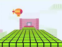 Jeu mobile Bloxy block parkour