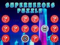 Jeu mobile Superheroes puzzle