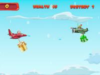 Jeu mobile Snowma and fighter jet