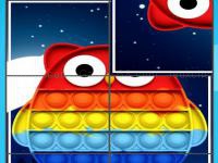 Jeu mobile Owl pop it rotate