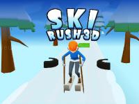 Jeu mobile Ski rush 3d