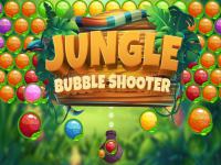 Jungle bubble shooter