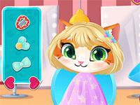 Jeu mobile Funny kitty haircut