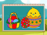 Jeu mobile Coloring book easter