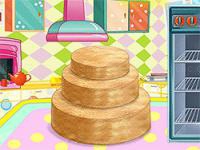 Jeu mobile Little girl birthday cake