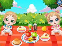 Jeu mobile Cute twin spring time