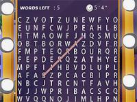 Jeu mobile Word search: hollywood stars