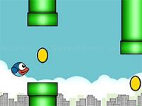 Jeu mobile Flying blue bird