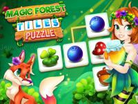 Jeu mobile Magic forest tiles puzzle