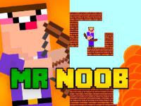 Jeu mobile Mr noob vs zombies