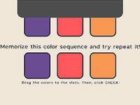 Jeu mobile Color sequence