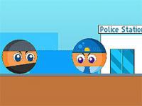 Jeu mobile Ball thief vs police