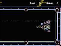 Jeu mobile Neon billiards