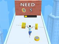 Jeu mobile Weightlifting beauty