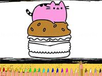 Jeu mobile Fast food: coloring book