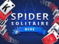 Jeu mobile Spider solitaire blue