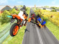 Jeu mobile Flying motorbike driving simulator