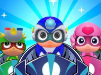 Jeu mobile Masks heroes racing kid