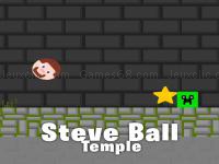 Jeu mobile Steve ball temple