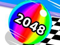 Jeu mobile 2048 run 3d