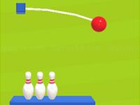 Jeu mobile Rope bowling puzzle