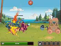 Jeu mobile Cat 'n' robot idle defense
