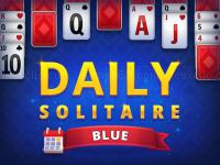 Jeu mobile Daily solitaire blue