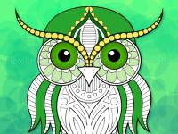 Zentangle coloring book